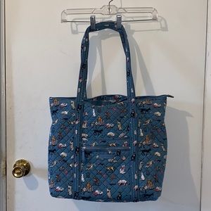 Vera Bradley signature tote in Cat's Meow